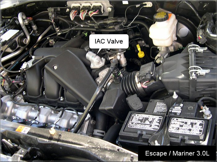 2005 Ford f150 idle air control valve location #8