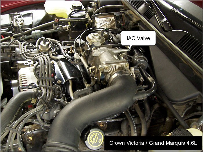 2006 Ford f150 idle air control valve location